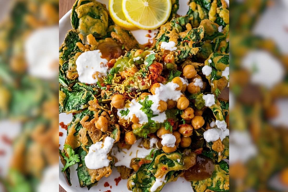 palak chaat palak chaat