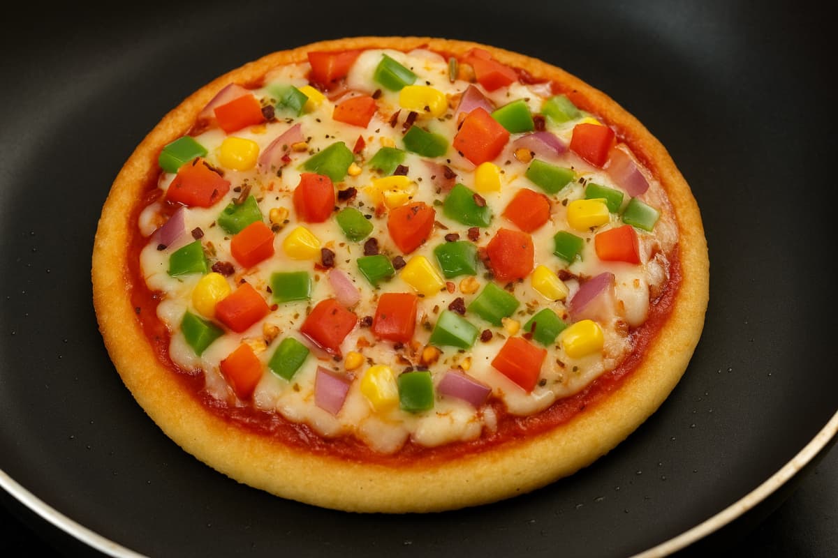 Suji Pizza Recipe: बिना मैदे और ओवन के मिनटों में बनाएं टेस्टी सूजी पिज्जा, ये है सबसे आसान रेसिपी