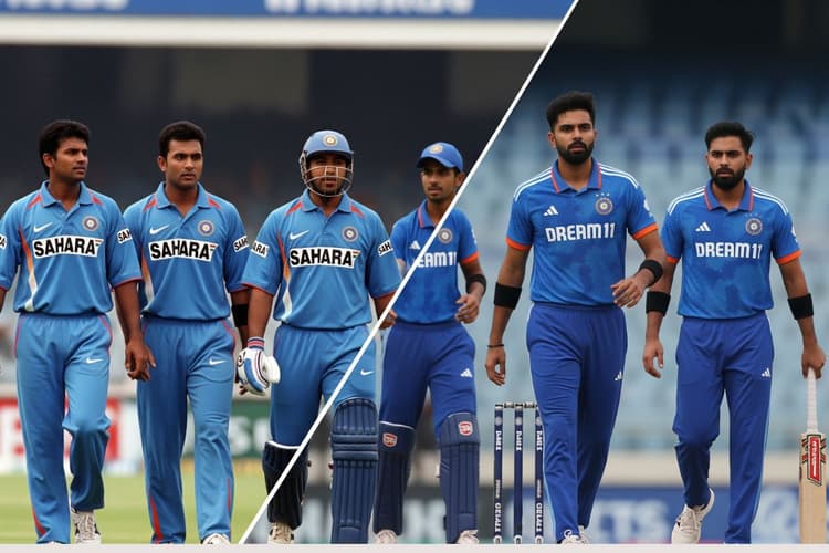 सहारा से Dream 11 तक, टीम इंडिया को 32 साल में मिले 6 स्पॉन्सर, जानिए सभी का हाल