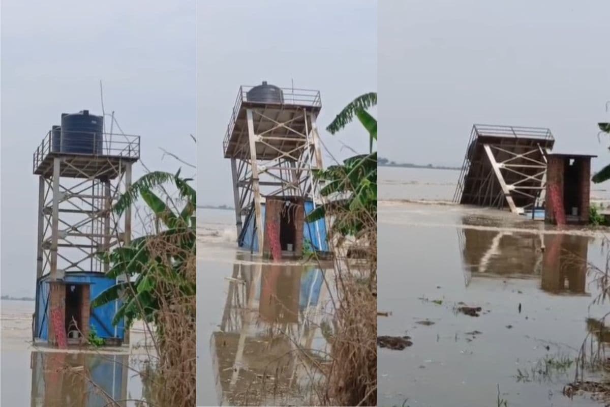 bhagalpur flood video