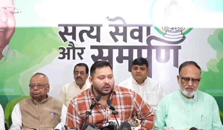 गुजरात के भाजपा नेता बने रहे बिहार के वोटर, मुजफ्फरपुर की मेयर पर तेजस्वी यादव का बड़ा खुलासा