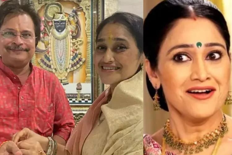 Taarak Mehta Ka Ooltah Chashmah: बेटियों के साथ असित मोदी से मिली दयाबेन, खिलाई मिठाई और छुए पैर