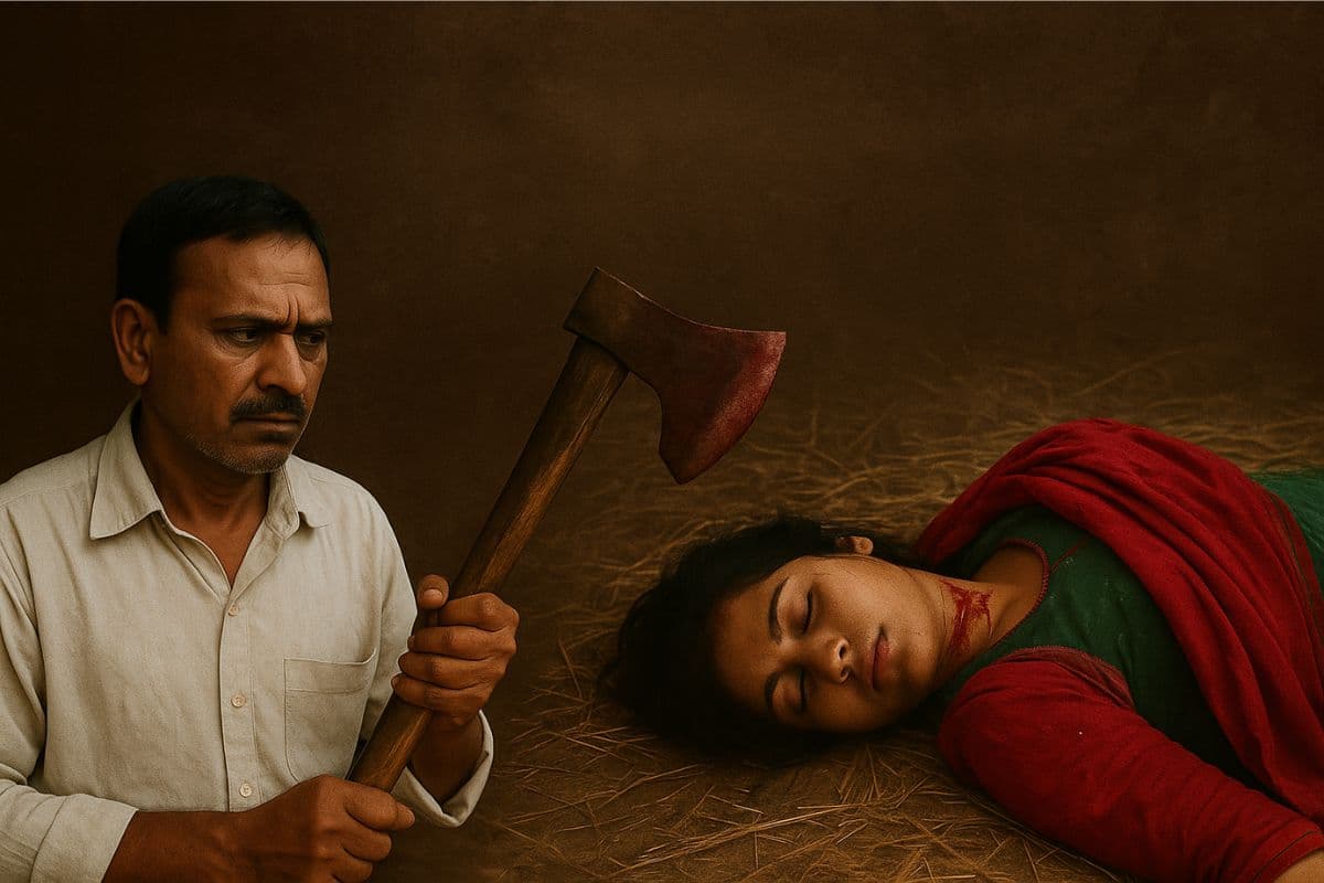 Father Kill Daughter: पापा मैं आपकी बेटी हूं मुझे माफ कर दीजिए, पिता बना ‘जल्लाद’, कुल्हाड़ी से हत्या