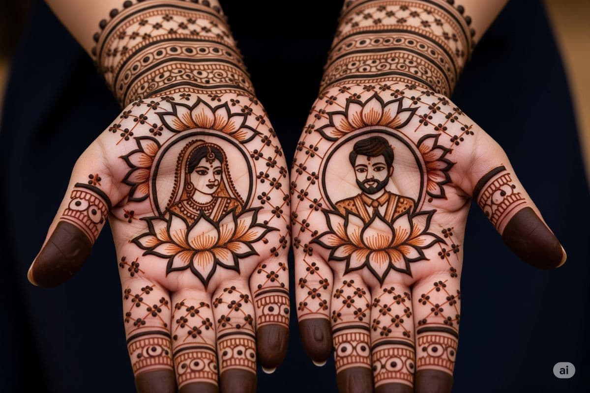 Hartalika Teej Mehndi Design- 4