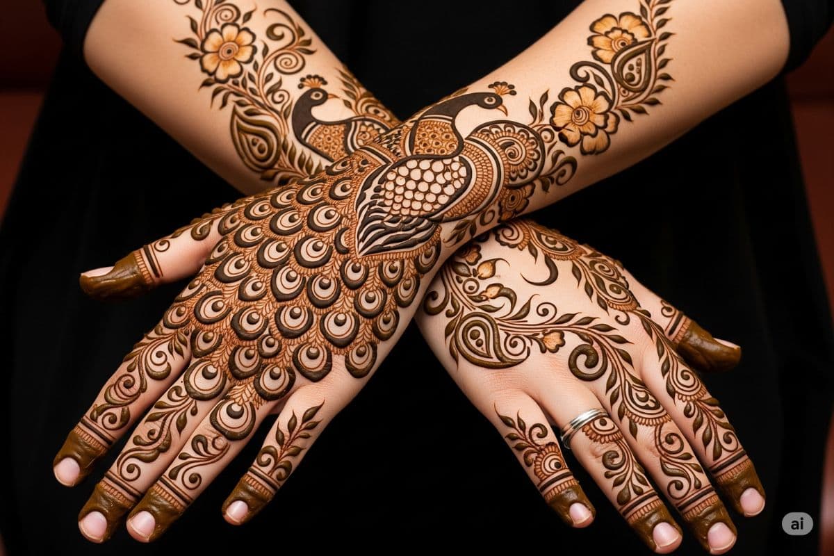 Hartalika Teej Mehndi Design- 5