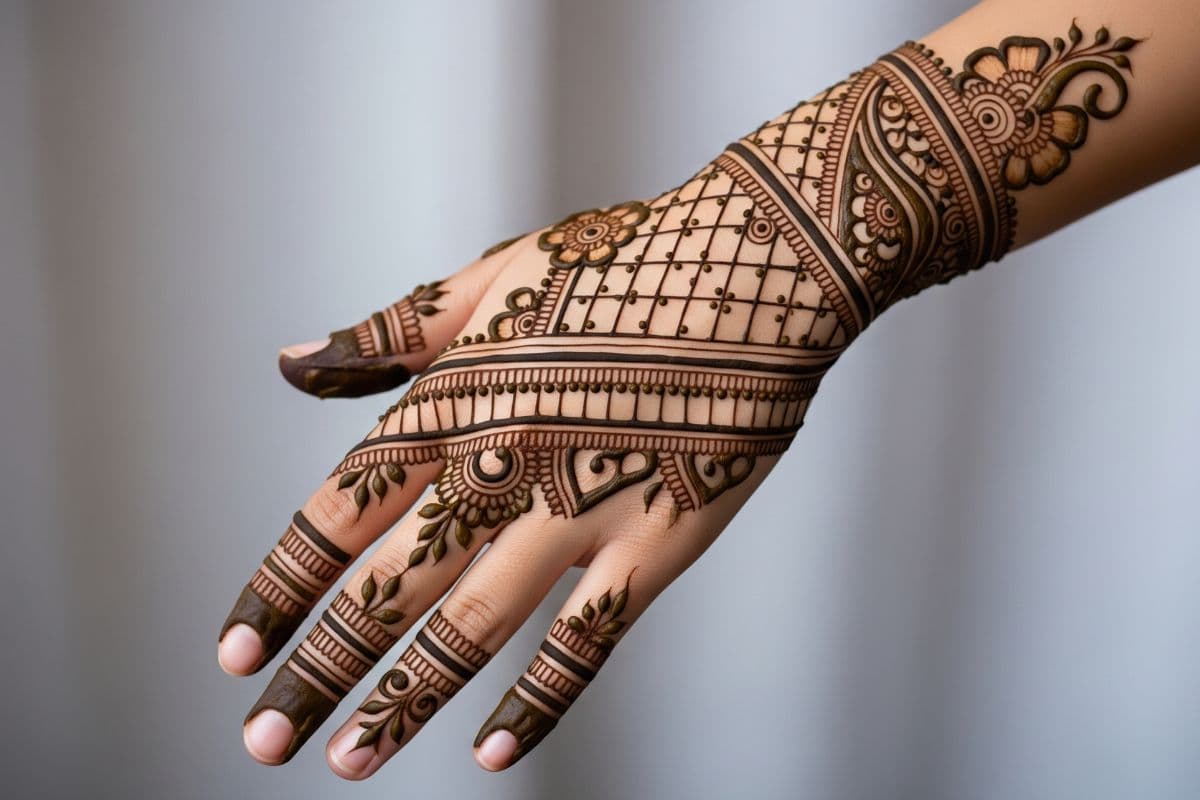 Hartalika Teej Mehndi Design- 7