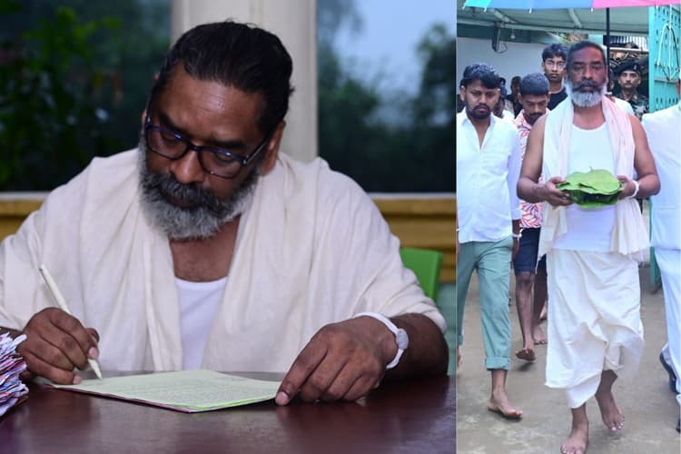 दिशोम गुरु के निधन का पांचवां दिन, रामगढ़ के नेमरा में पुत्रधर्म के साथ राजधर्म निभा रहे सीएम हेमंत सोरेन