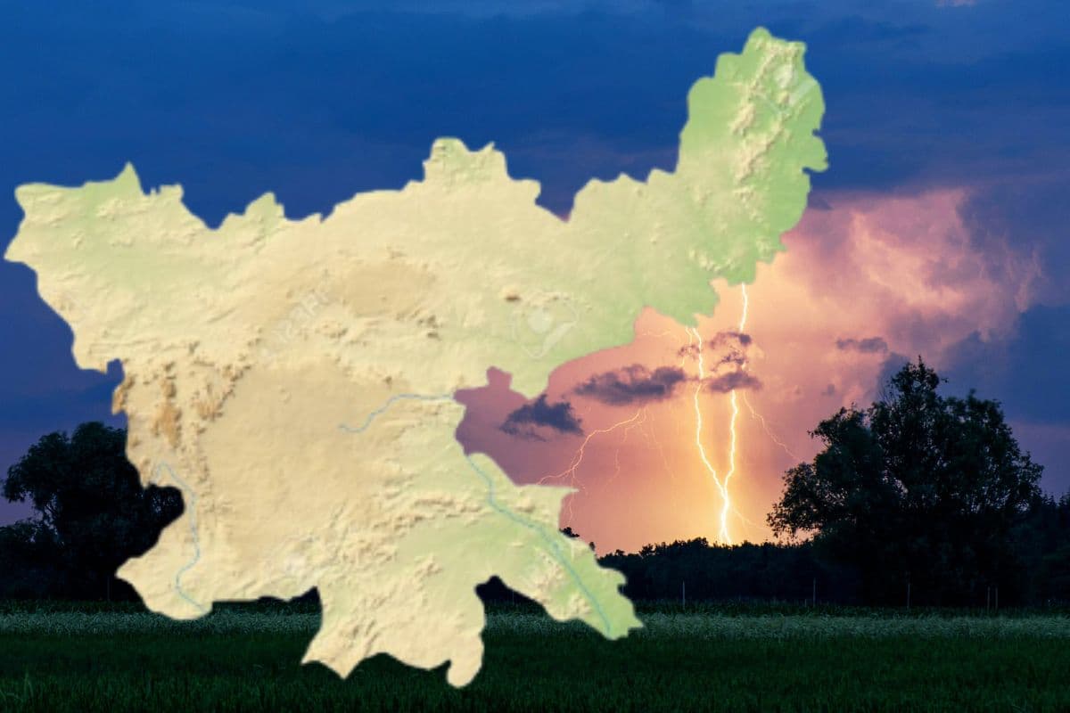 Jharkhand Ka Mausam Heavy Rain Lightning Alert Jharkhand Ka Mausam Heavy Rain Lightning Alert