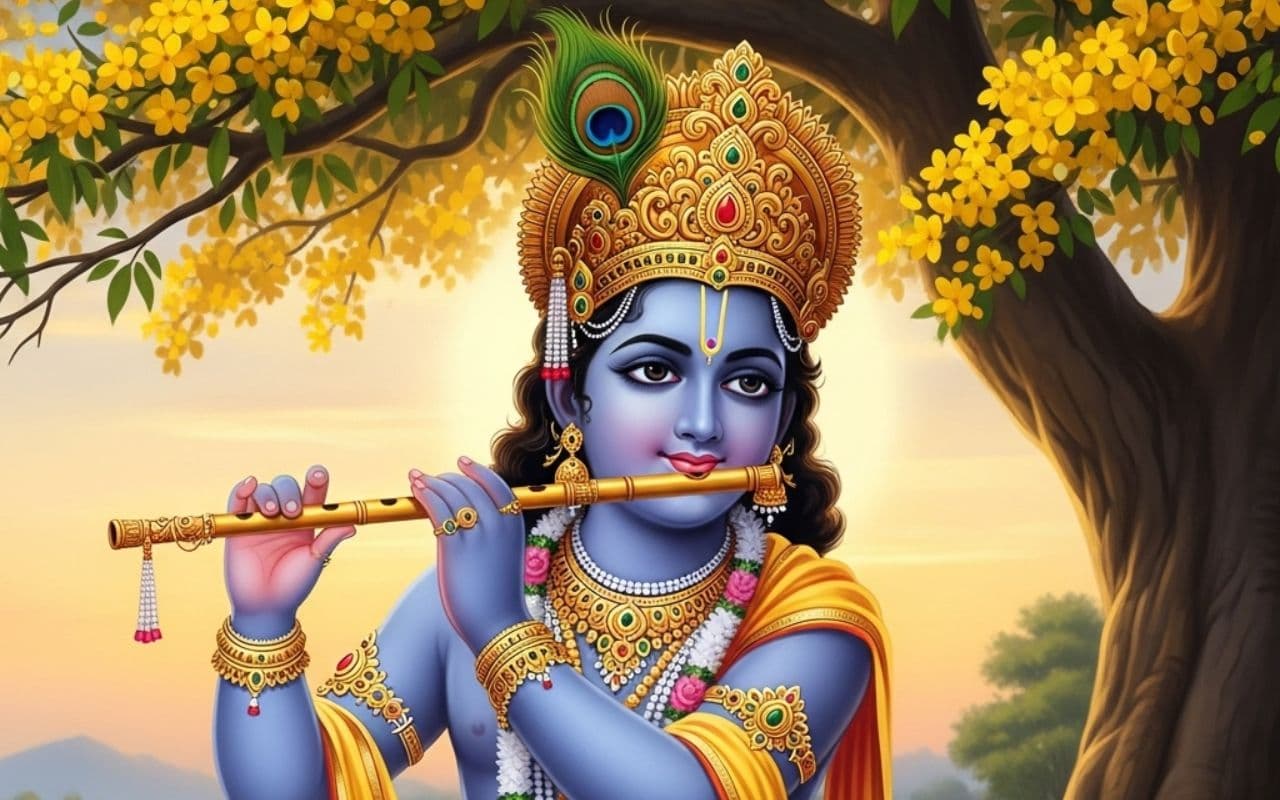 Krishna Janmashtami 2025: know about blue color of lord krishna Krishna Janmashtami 2025: know about blue color of lord krishna