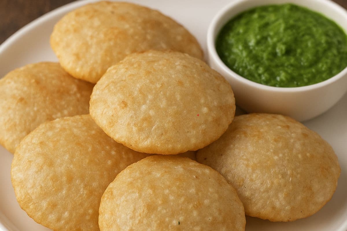 Oil-free Sabudana Puri
