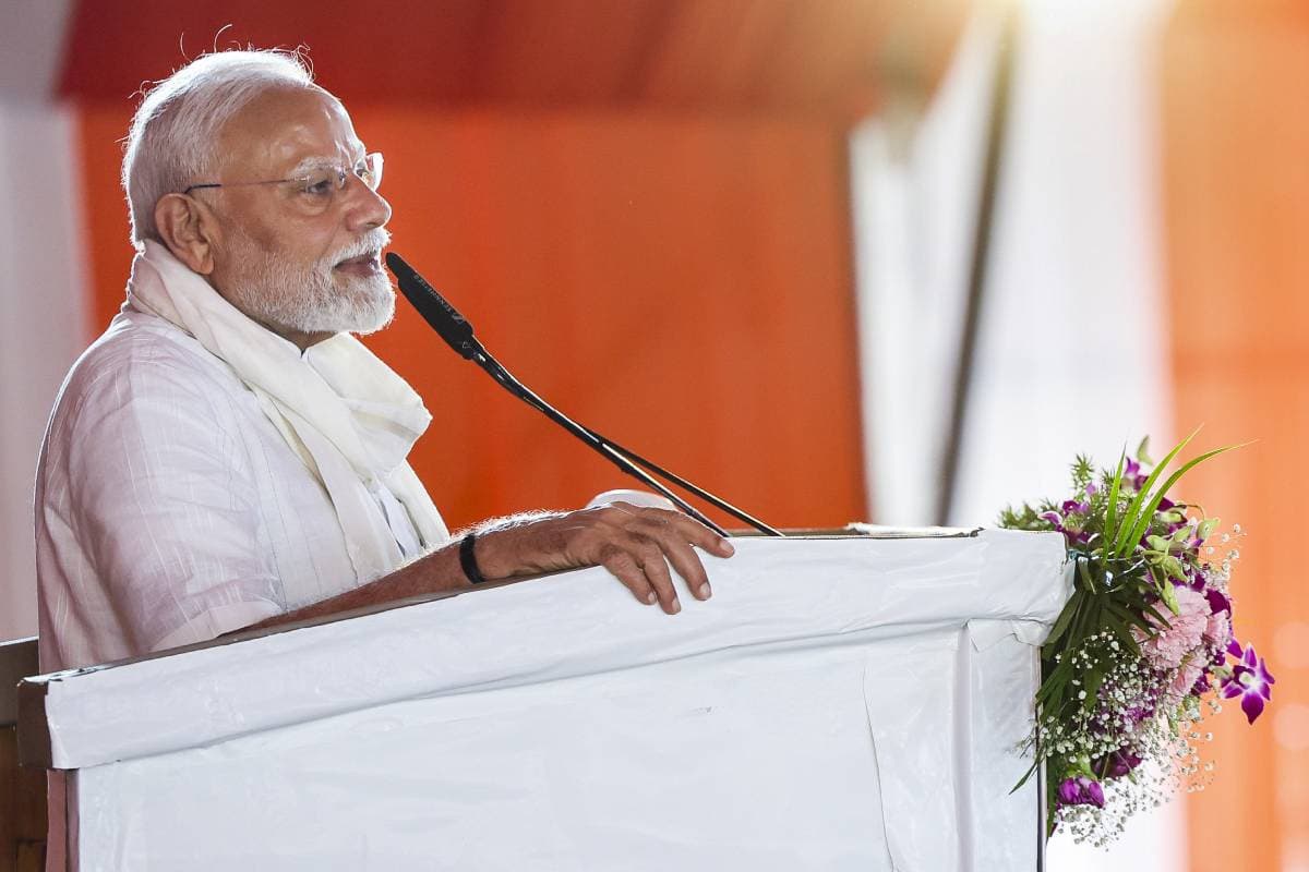PM Narendra Modi public meeting in Varanasi PM Narendra Modi public meeting in Varanasi
