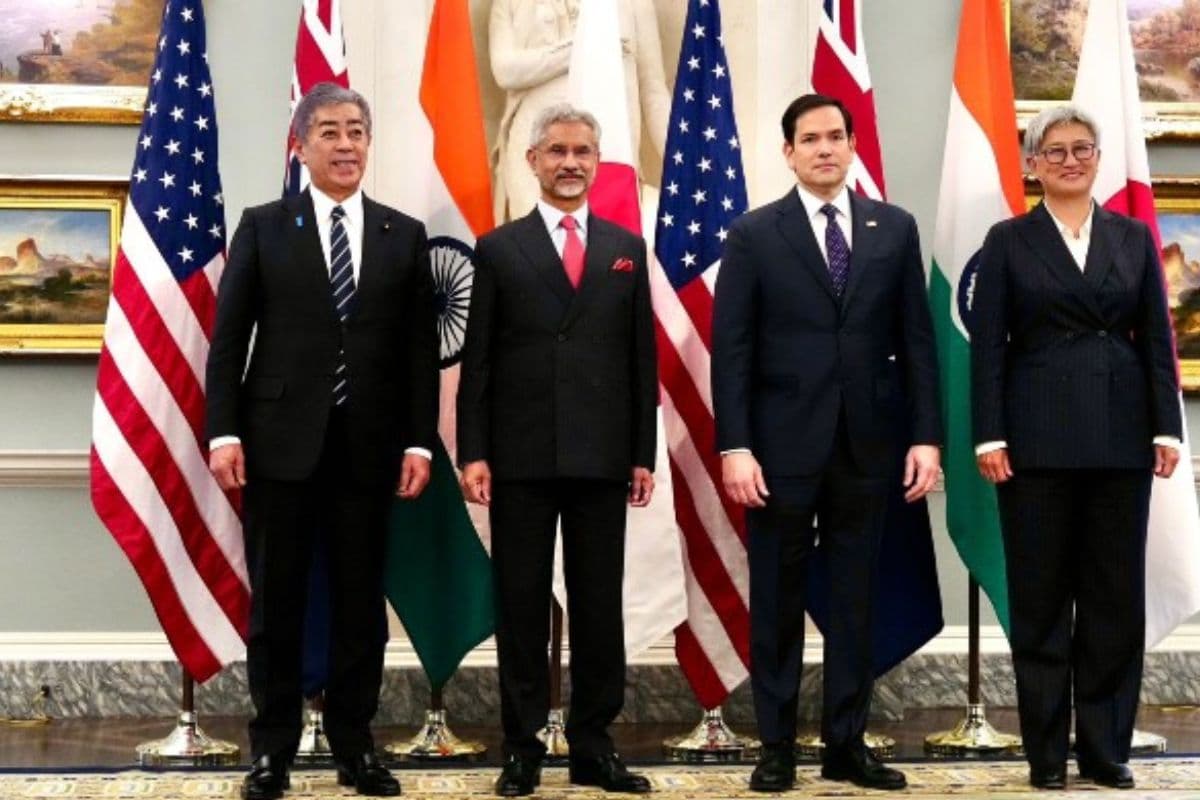 Quad foreign ministers in Washington DC on January 22 Quad foreign ministers in Washington DC on January 22