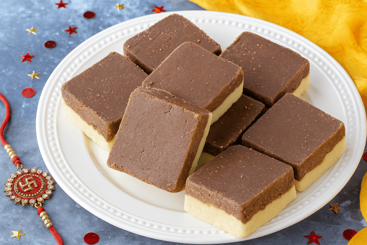 Raksha Bandhan Sweet Recipe: राखी पर बनाएं स्पेशल चॉकलेट बर्फी, भाई को खूब पसंद आएगी