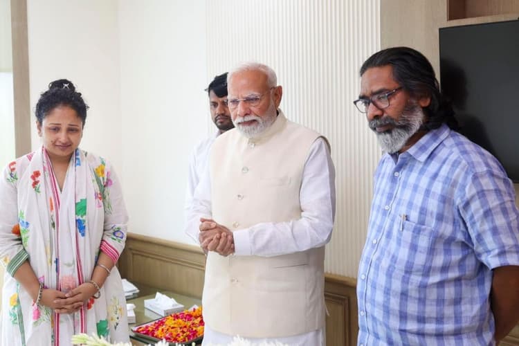 शिबू सोरेन के निधन पर राष्ट्रीय नेताओं की प्रतिक्रिया, जानें अमित शाह, राजनाथ ने क्या कहा