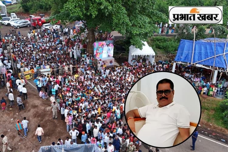 Shibu Soren Shradh: लुकैयाटांड़ में मंत्री योगेंद्र प्रसाद ने संभाली ट्रैफिक व्यवस्था