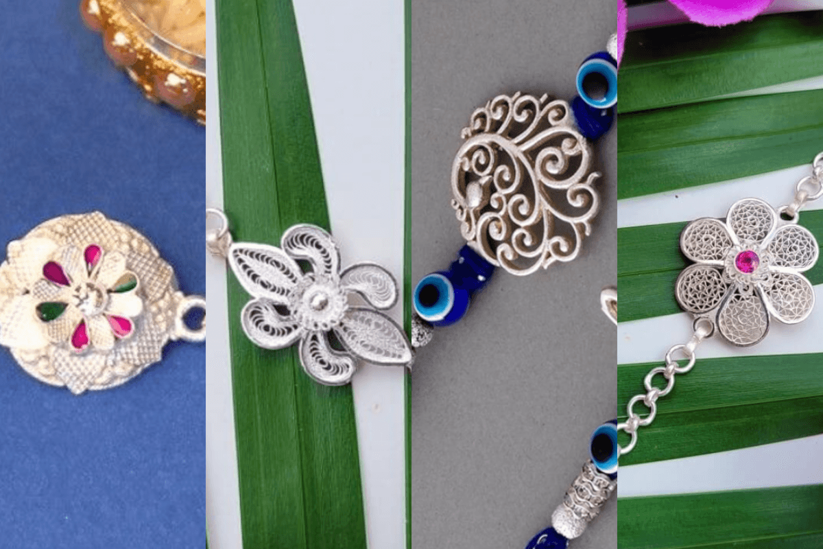 Silver Rakhi Designs 2025 Silver Rakhi Designs 2025