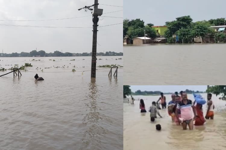 Bihar Flood News: हे गंगा मइया कुछ तो रहम कर… बक्सर से लेकर लखीसराय तक 12 जिलों में बाढ़ से हाहाकार