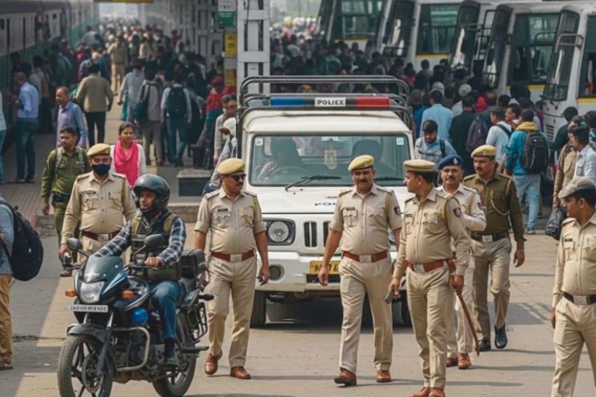 Bihar News high alert on this day heavy police force deployed