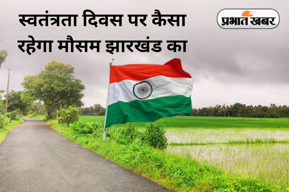 Weather Forecast jharkhand indepenence day 15 august 2025 imd update