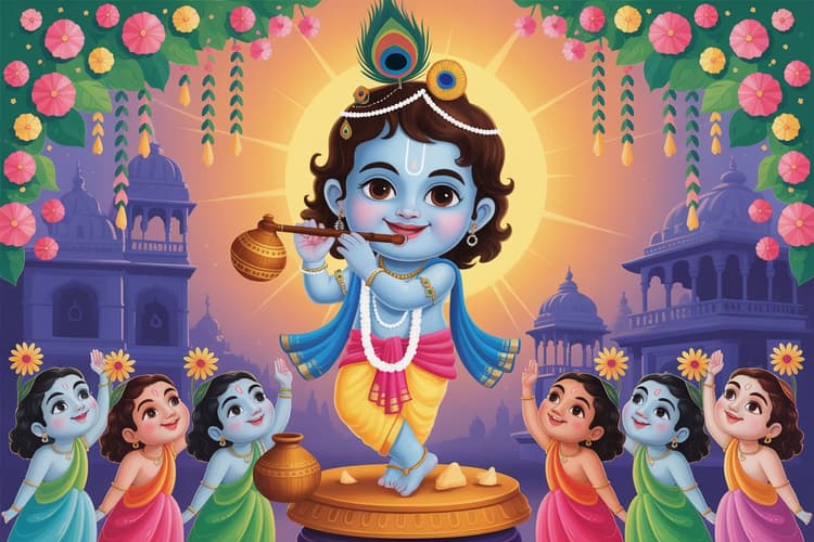 Janmashtami 2025 घर पर जन्माष्टमी कैसे मनाएं जानें पूजन सामग्री और विधि
