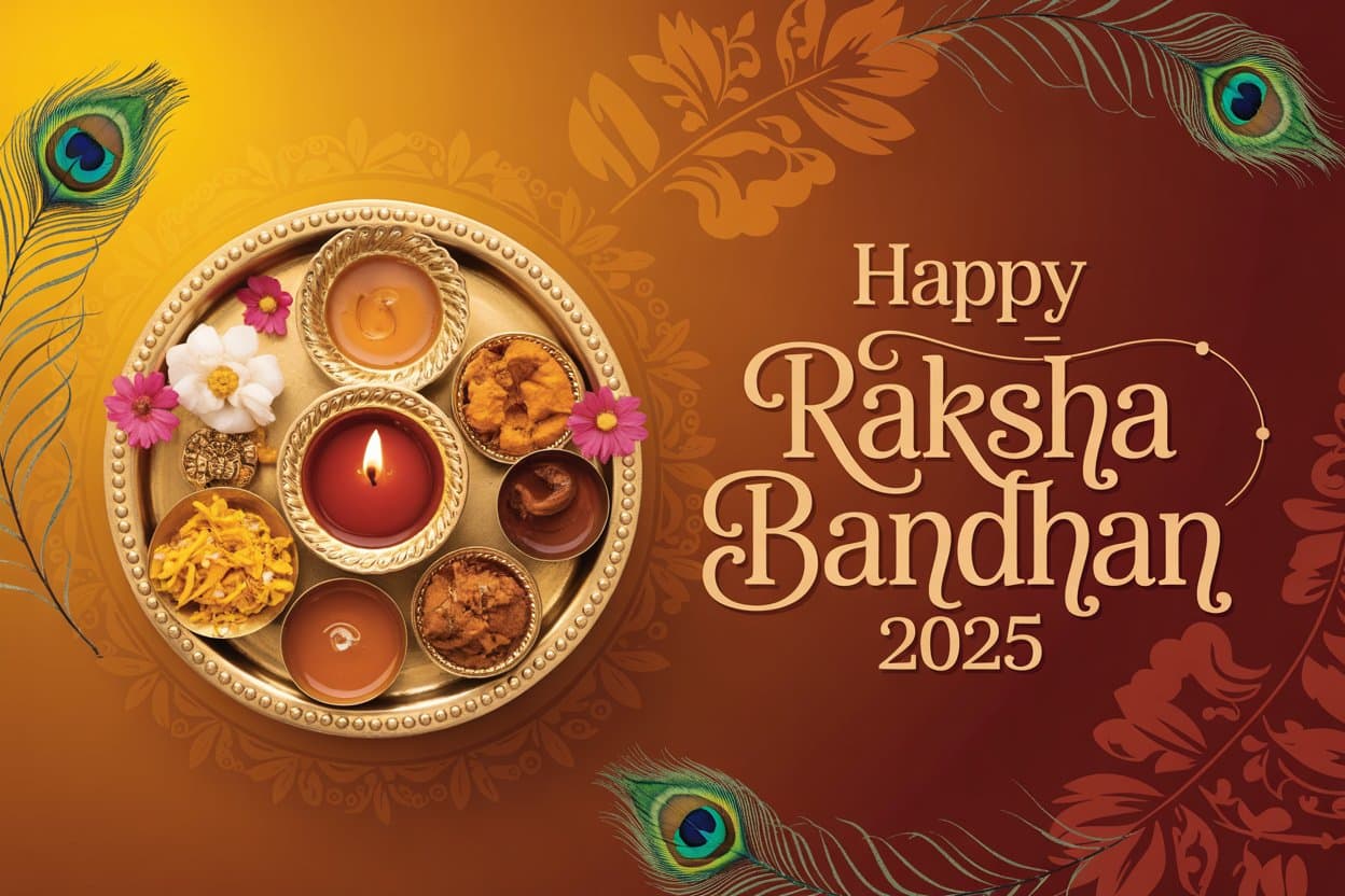 Raksha Bandhan Puja Thali 2025 Raksha Bandhan Puja Thali 2025