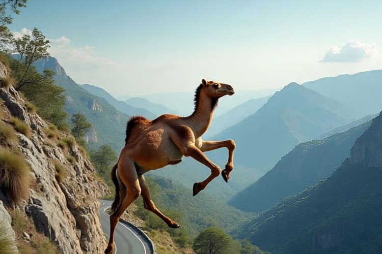 Viral Video: मुश्किलें आईं, गिरा भी… लेकिन रुका नहीं, पत्थरीले पहाड़ पर संघर्ष करता रहा ऊंट, देखें वीडियो