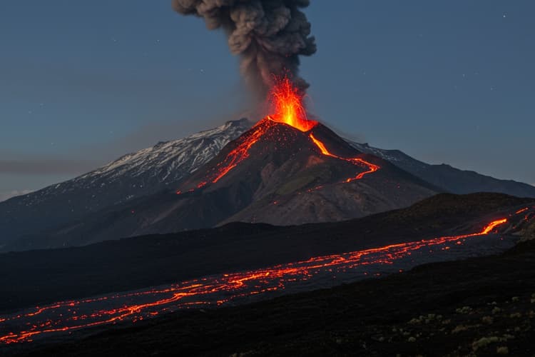 Mount Etna Volcano Eruption: इटली का माउंट एटना ज्वालामुखी फिर फटा, सिसिली में घना धुआं-राख ने मचाई दहशत