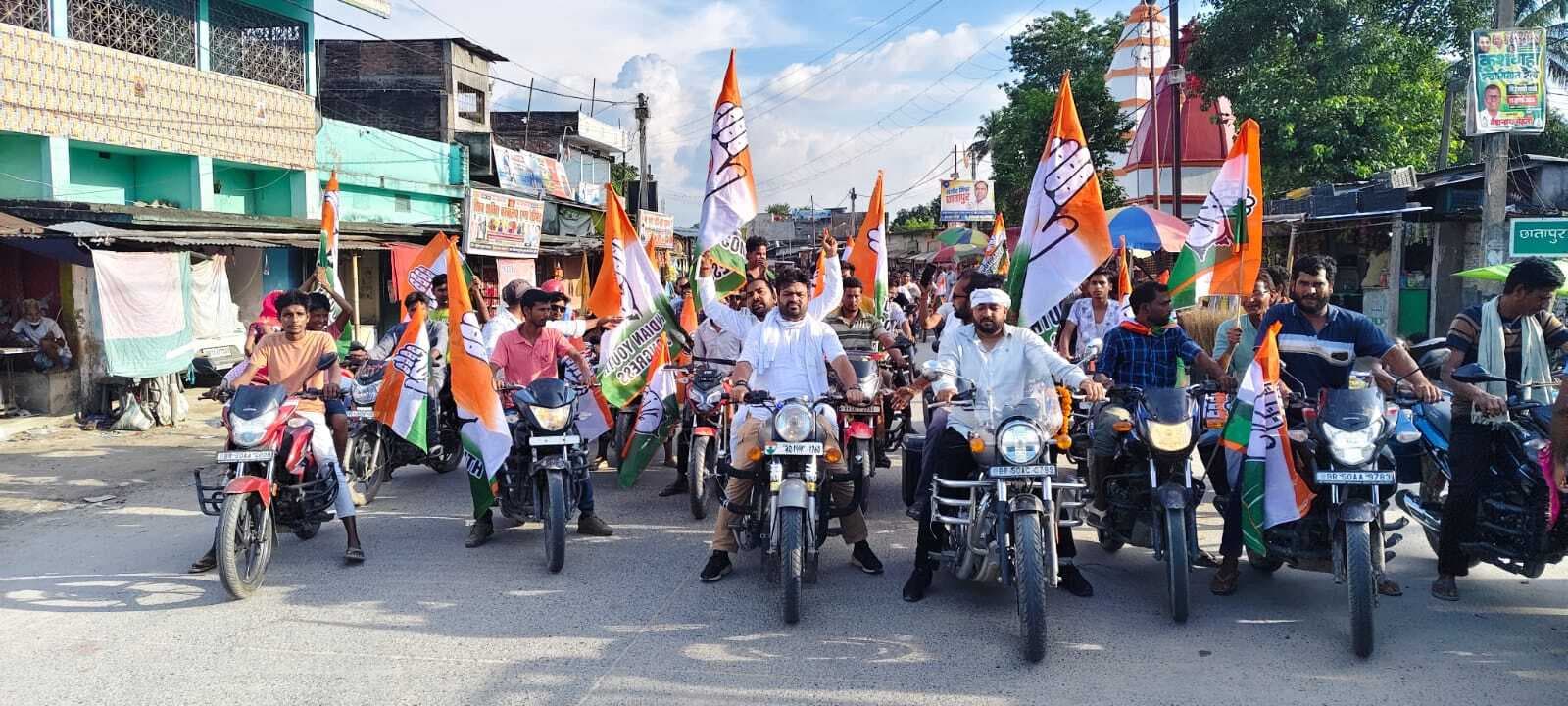 मतदाता पुनरीक्षण जागरूकता को लेकर निकाली गई बाइक रैली