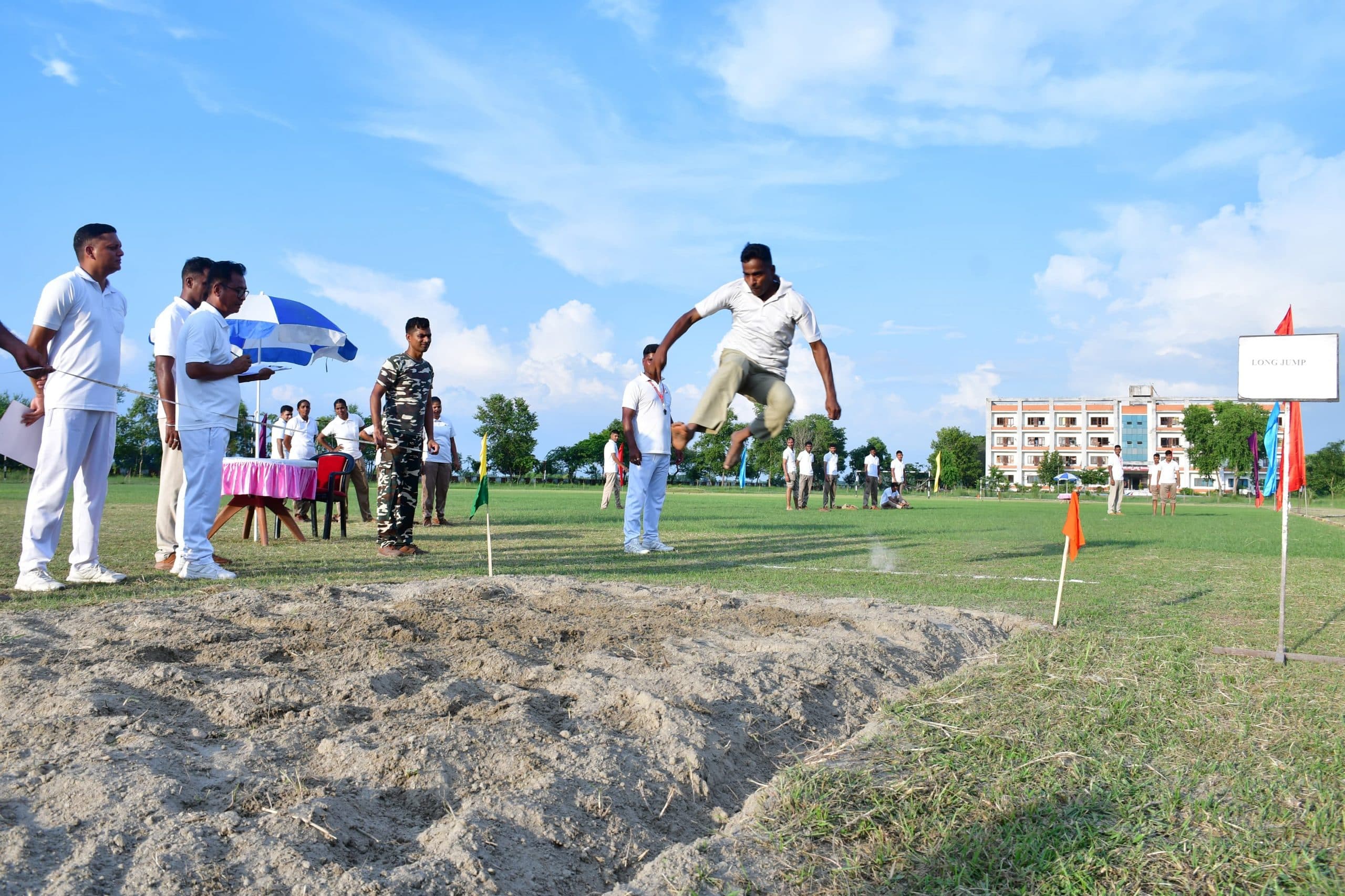 खेल प्रतियोगिता में एसएसबी जवानों ने लिया हिस्सा