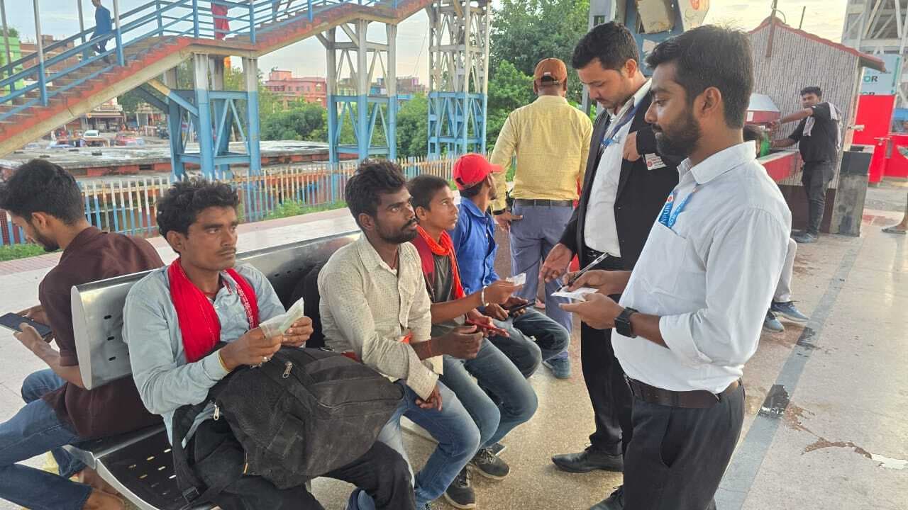 मेगा टिकट चेकिंग अभियान में वसूला गया 30.77 लाख रुपये