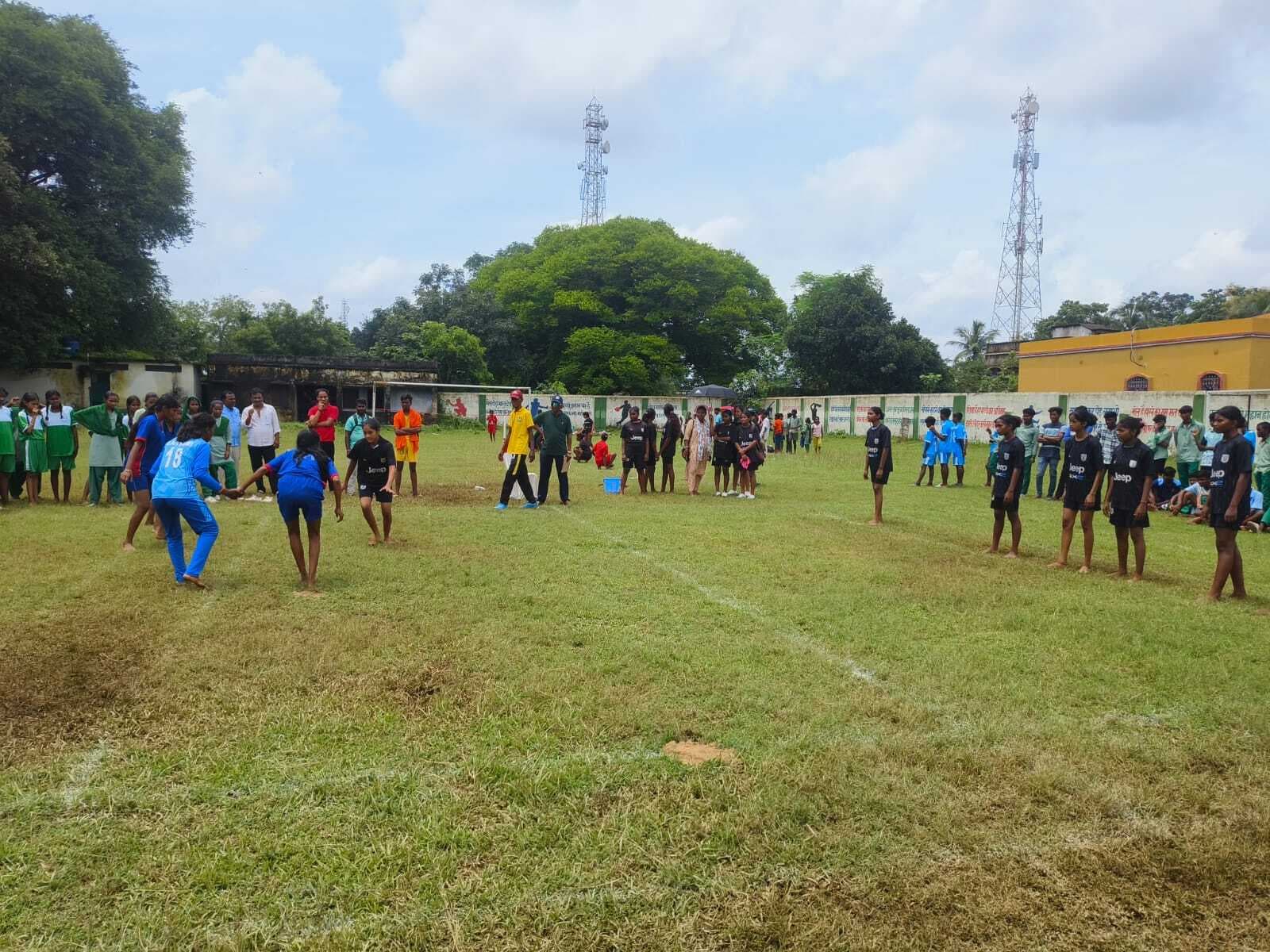 अंडर-14 बालक कबड्डी में उमवि पिपरासोल बना विजेता