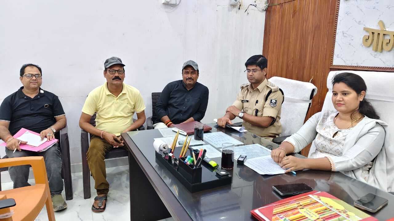 स्वतंत्रता दिवस को लेकर एसडीओ ने की बैठक