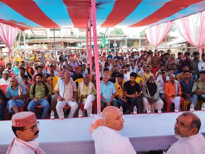 राजद के जनचेतना सभा, तेजस्वी सरकार की गिनायी उपलब्धि