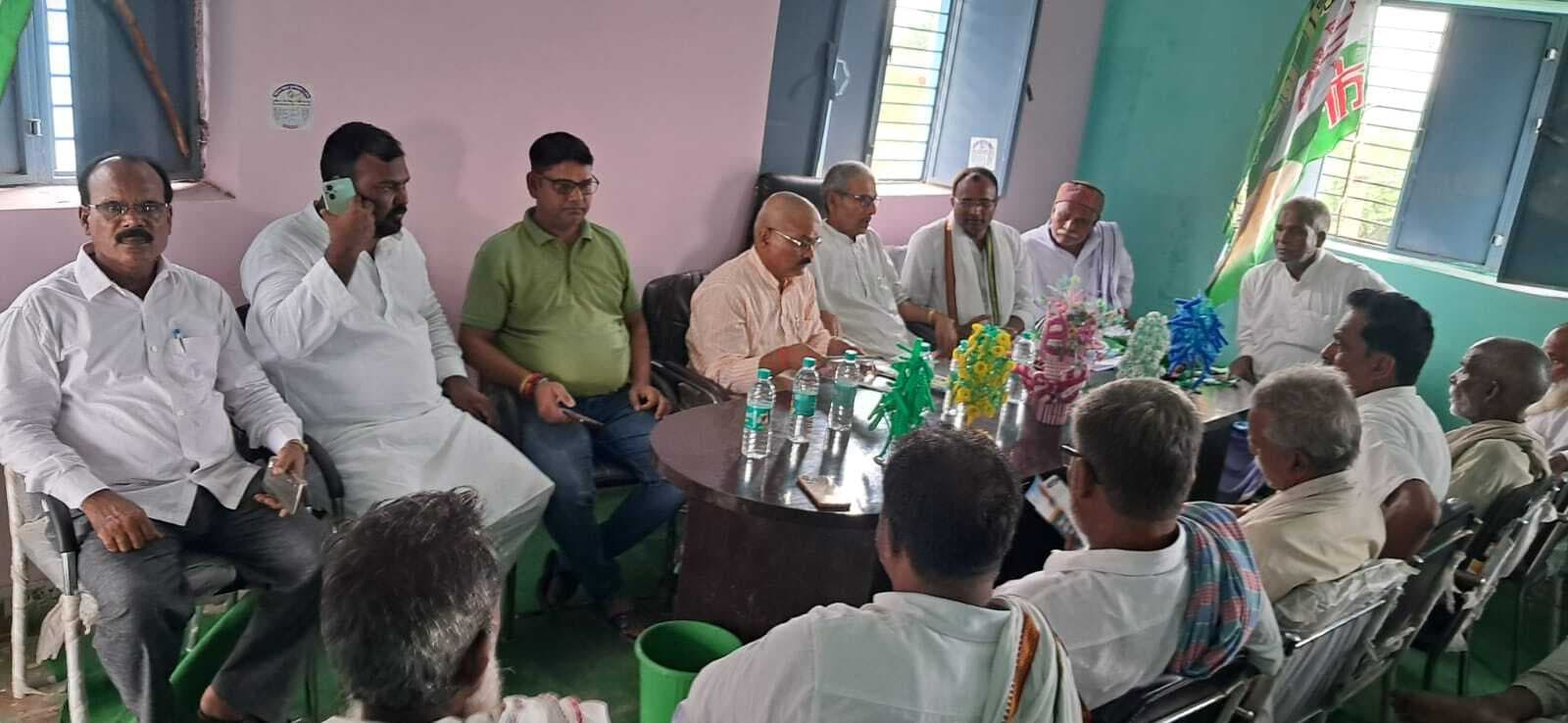 जदयू की संगठनात्मक बैठक सम्पन्न, बूथ स्तर पर मजबूती पर जोर