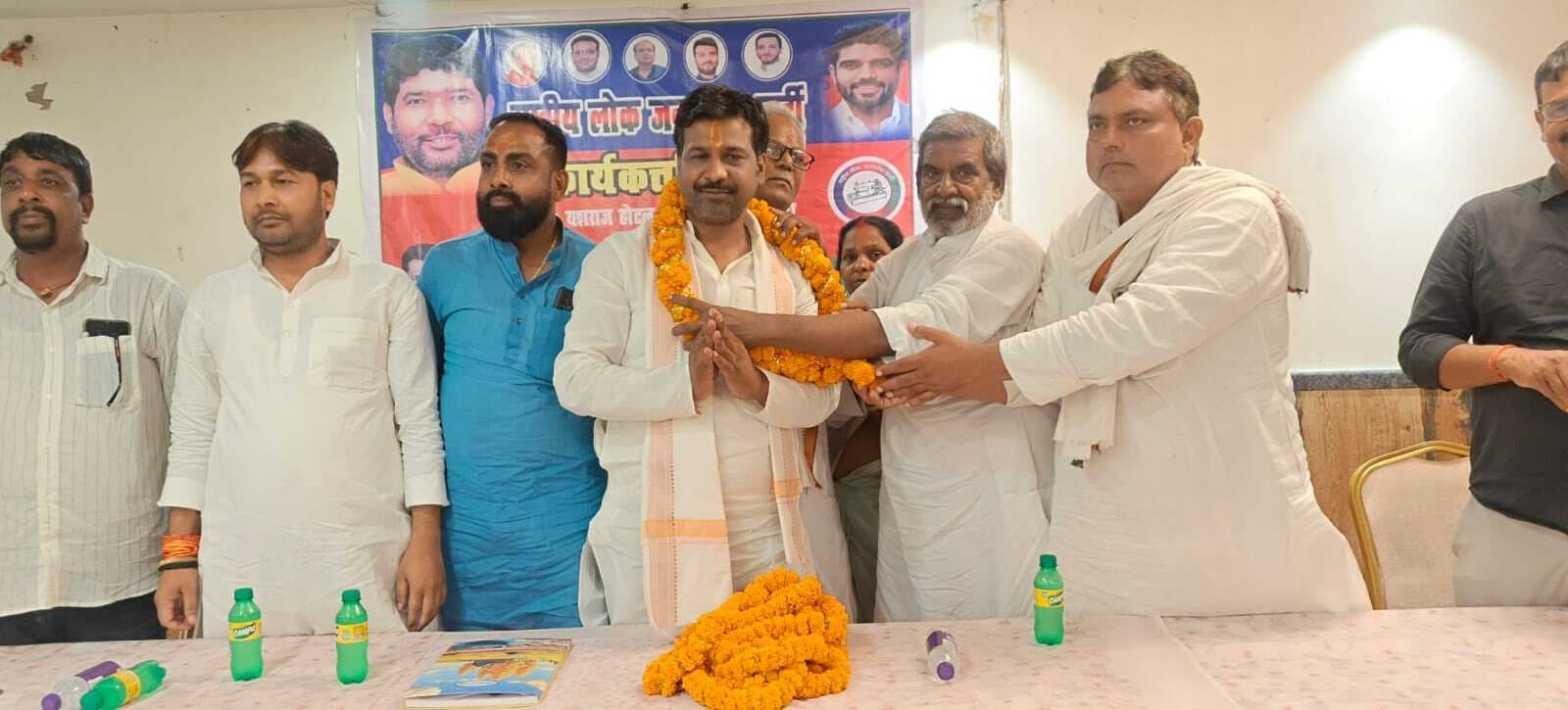 पार्टी के नये-पुराने साथियों से मिलकर संगठन को बनाया जाएगा धारदार : जिलाध्यक्ष