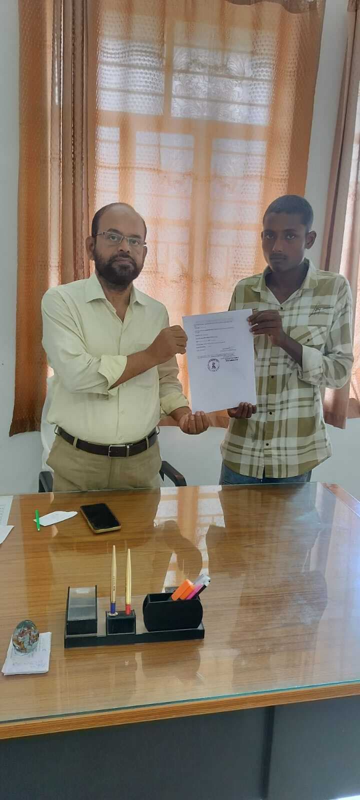 बिहार लोक शिकायत निवारण अधिकार अधिनियम ने दिलाया भरोसा, भोगानंद मंडल को मिला न्याय