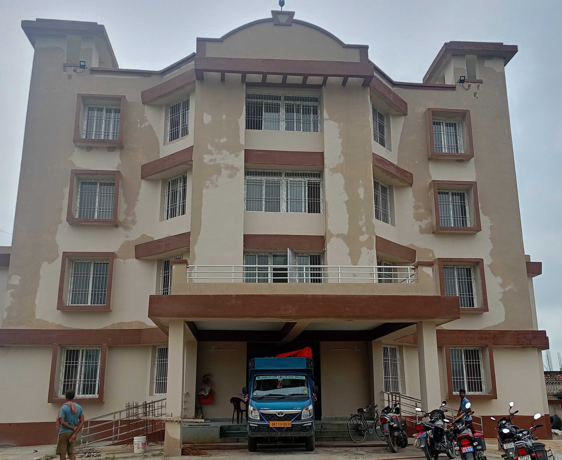 6.21 करोड़ की लागत से तैयार जानकीनगर थाना भवन को उद्घाटन का इंतजार