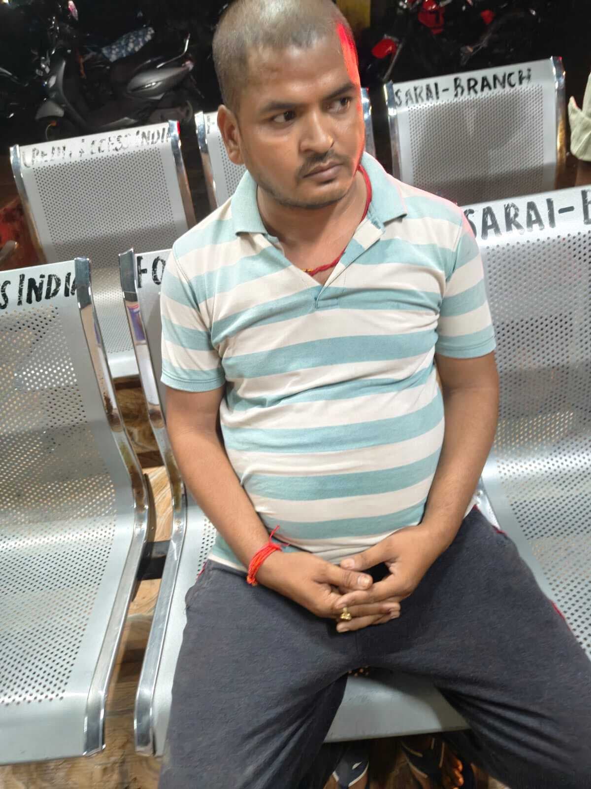 अशोक धाम परिसर से कट्टा व दो कारतूस के एक व्यक्ति गिरफ्तार