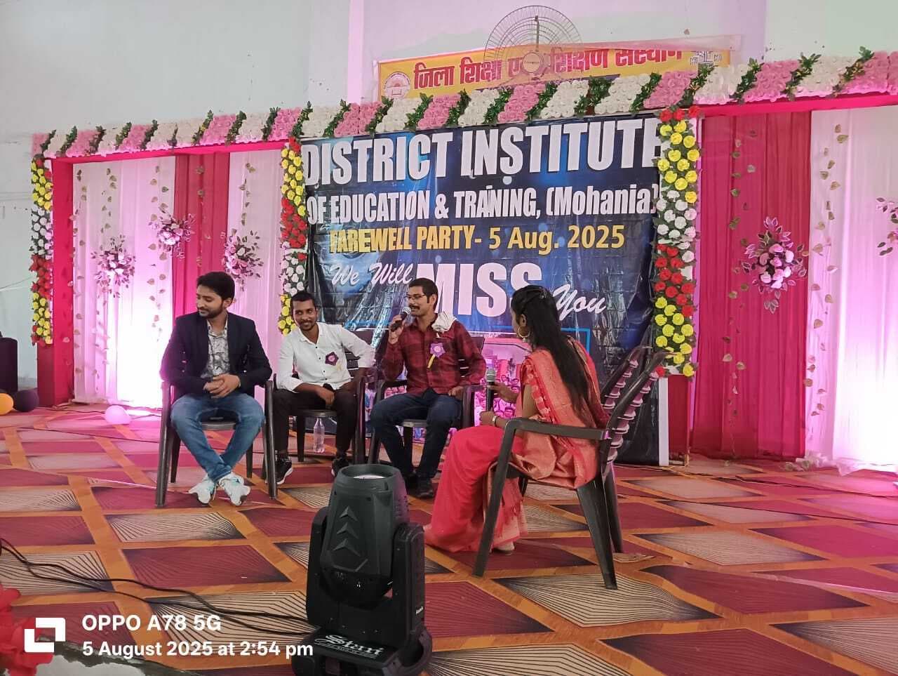 योग्य व कर्मठ शिक्षक बनकर समाज व संस्थान का नाम करें रोशन : प्राचार्य