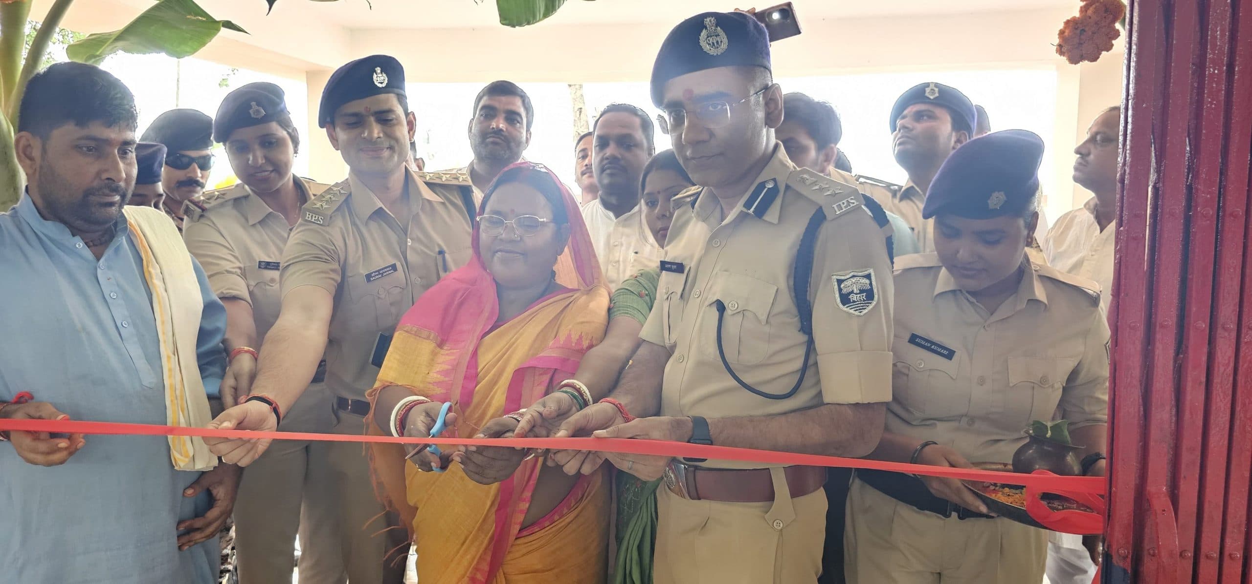 नवनिर्मित मॉडल भवन में शिफ्ट हुआ चेरकी थाना