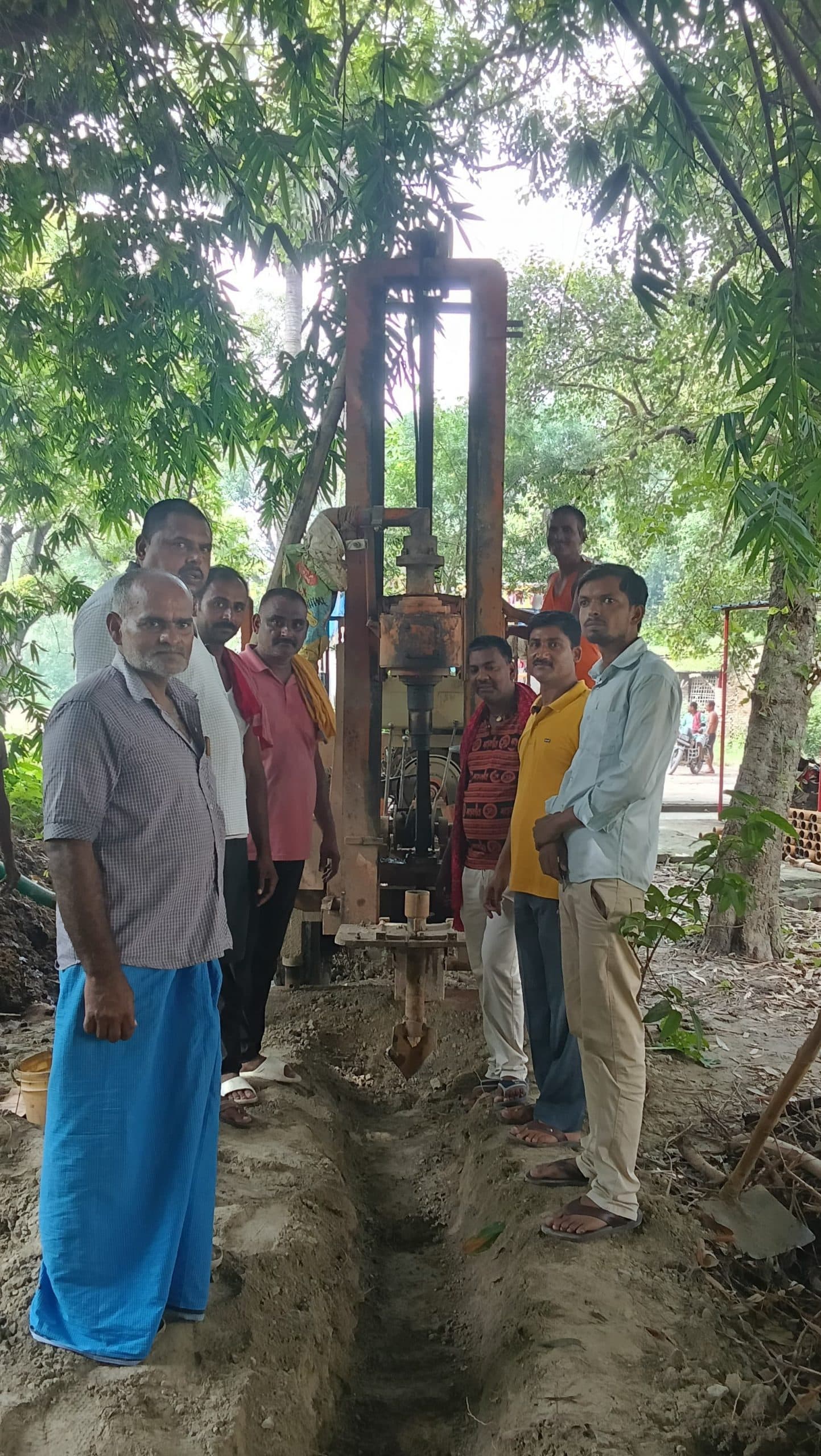 Samastipur : गंगापुर के वार्ड 11 में कार्य का हुआ शुभारंभ