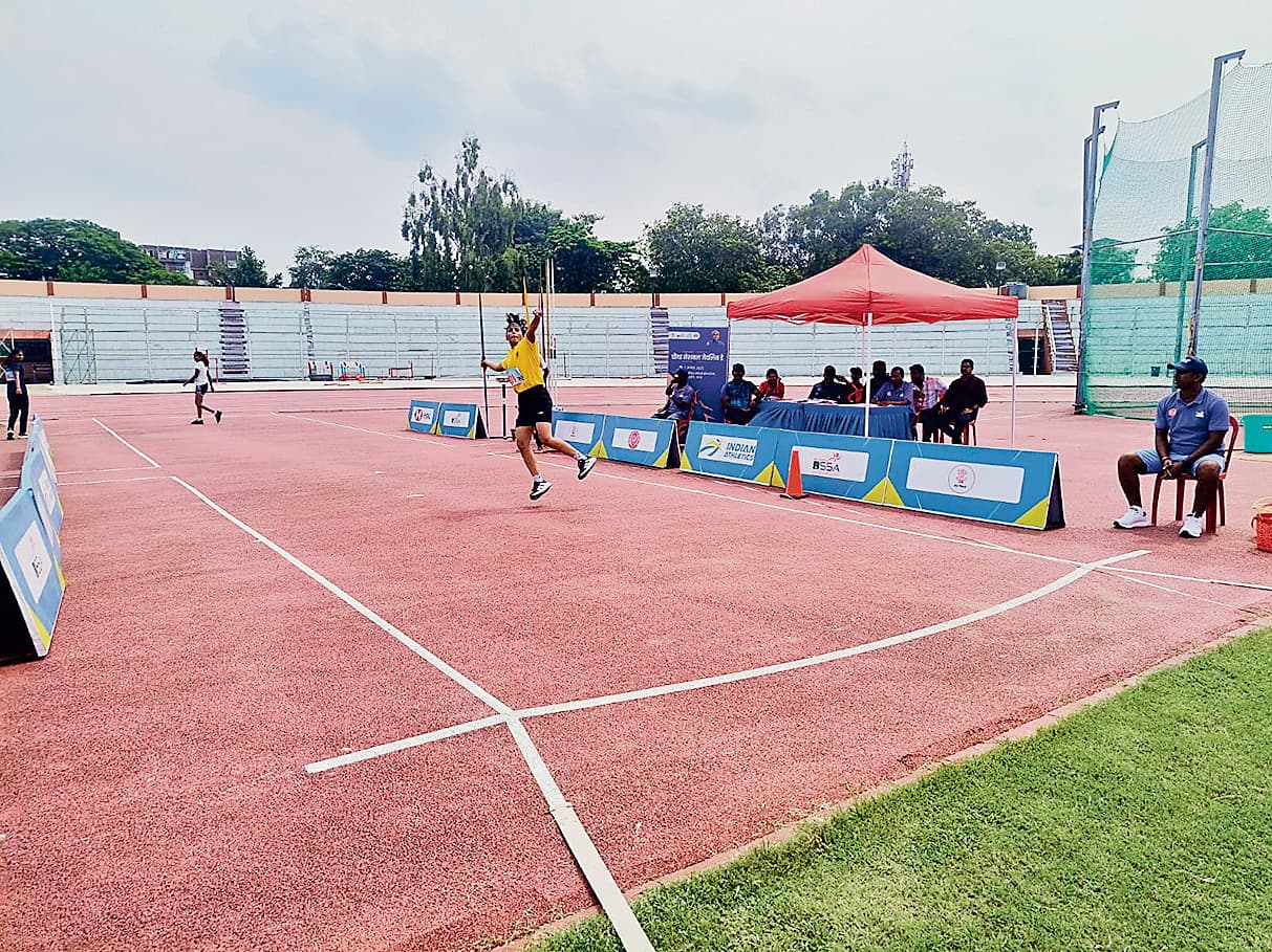 जेवलिन मेंं पटना की अपराजिता ने जीता स्वर्ण पदक