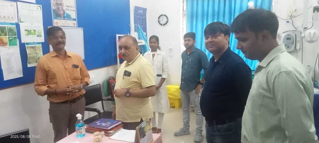 सीएस ने सदर अस्पताल में स्वास्थ्य सुविधाओं का लिया जायजा