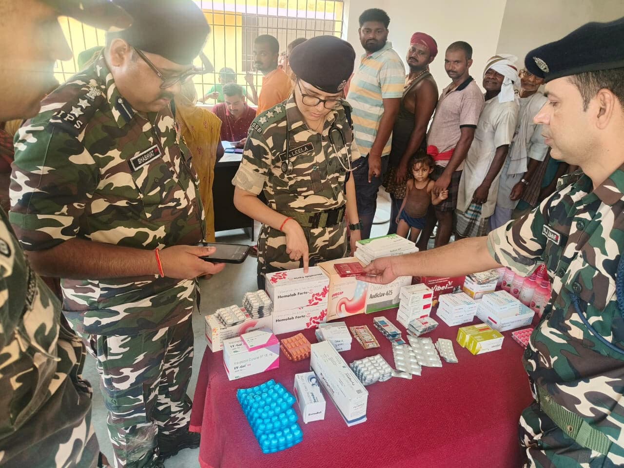 मेडिकल कैंप में 119 लोगों ने कराया इलाज