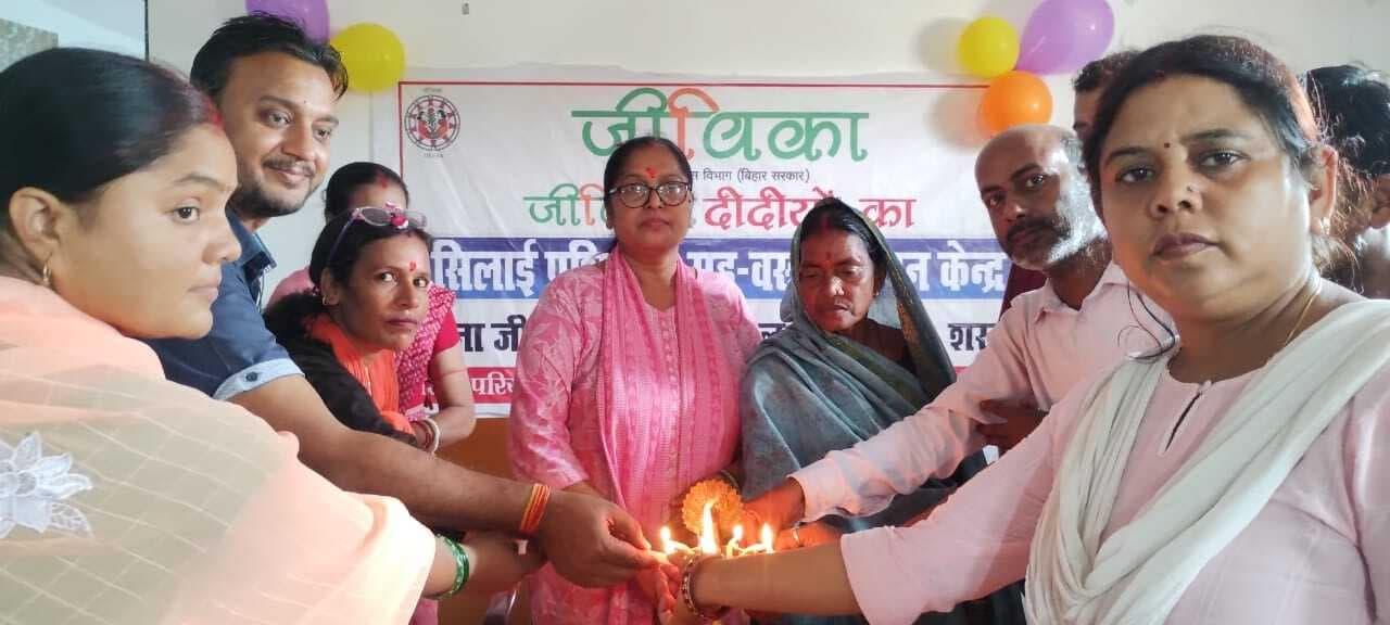 14 सिलाई केंद्रों चार सौ से अधिक महिलाओं को मिला रोजगार