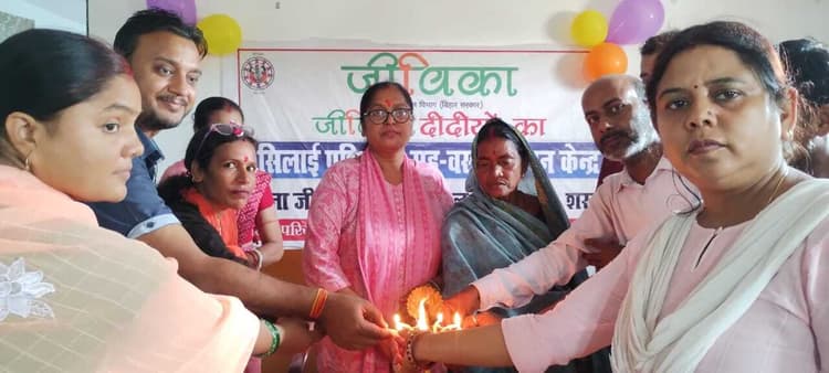 14 सिलाई केंद्रों चार सौ से अधिक महिलाओं को मिला रोजगार