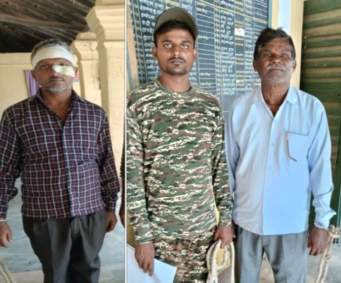 Giridih News :मारपीट मामले में पिता-पुत्र गिरफ्तार