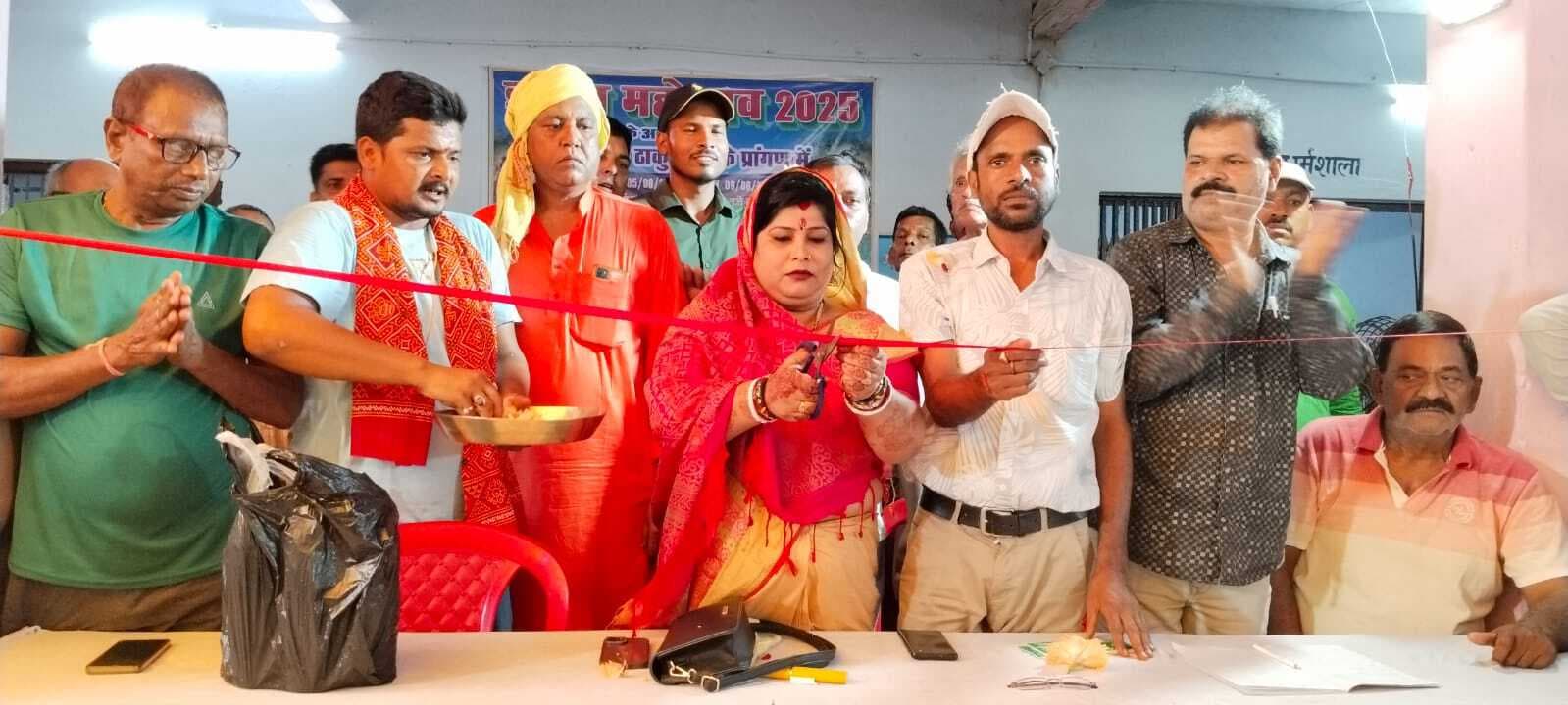 झूलन महोत्सव के अवसर पर दो दिवसीय कुश्ती प्रतियोगिता शुरु