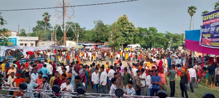 Motihari : सावन पूर्णिमा पर मेला का आयोजन