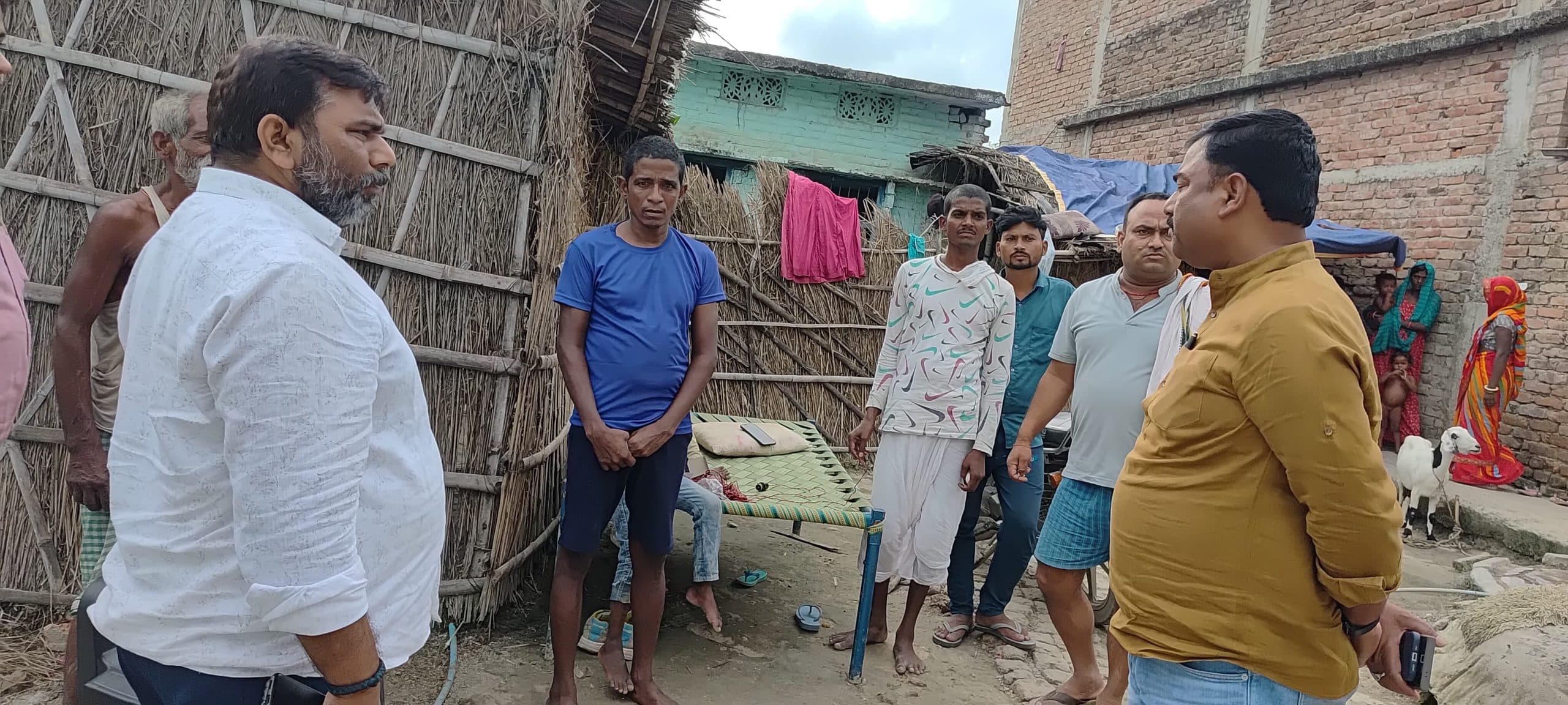 Samastipur News:परिजनों से मिलकर विधायक ने दी सांत्वना